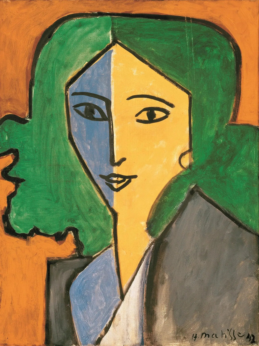 Porträtt av Lydia Delectorskaya - Henri Matisse