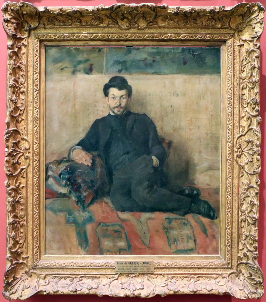 Porträtt av M. Dennery - Henri de Toulouse-Lautrec