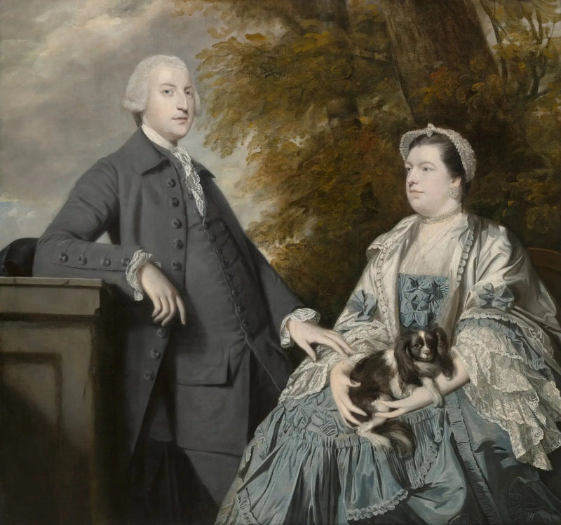 Porträtt av Herr och Fru Godfrey Wentworth - Joshua Reynolds