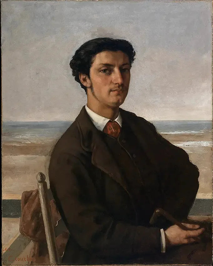 Porträtt av herr Nodler, äldsta sonen - Gustave Courbet