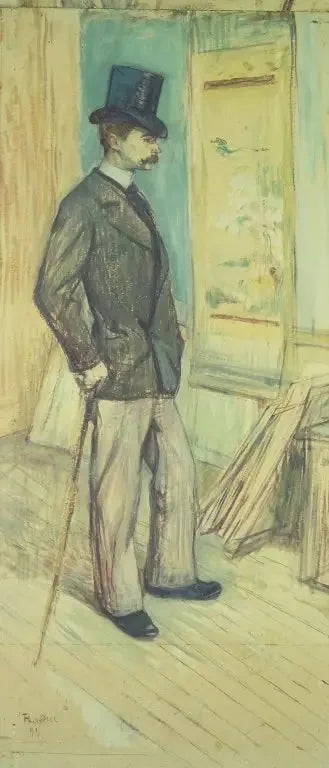 Porträtt av M. Paul Sescau (Porträtt av M. Paul Sescau) - Henri de Toulouse-Lautrec