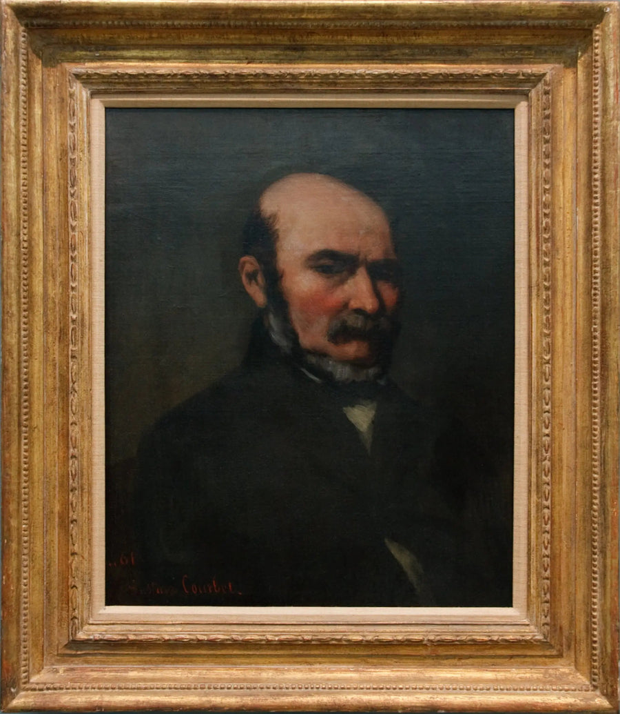 Porträtt av Herr Usquin - Gustave Courbet