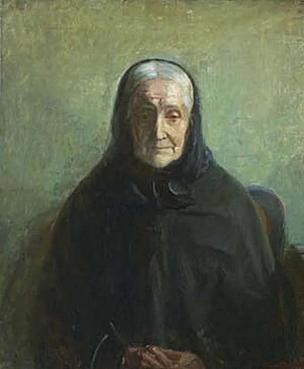 Porträtt av min mamma. - Anna Ancher