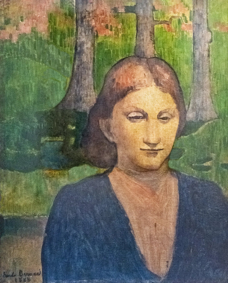 Porträtt av min syster Madeleine - Émile Bernard