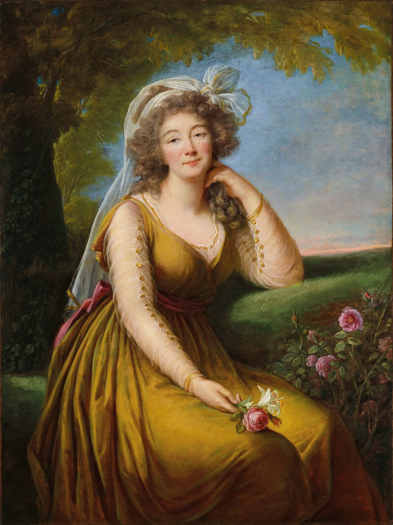 Madam du Barry-porträtt - Élisabeth Vigée Le Brun