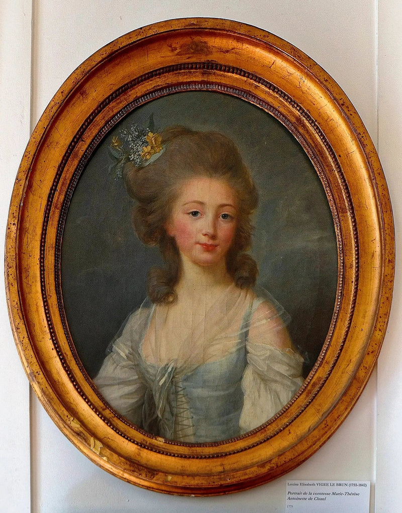 Porträtt av Madame du Cluzel - Élisabeth Vigée Le Brun