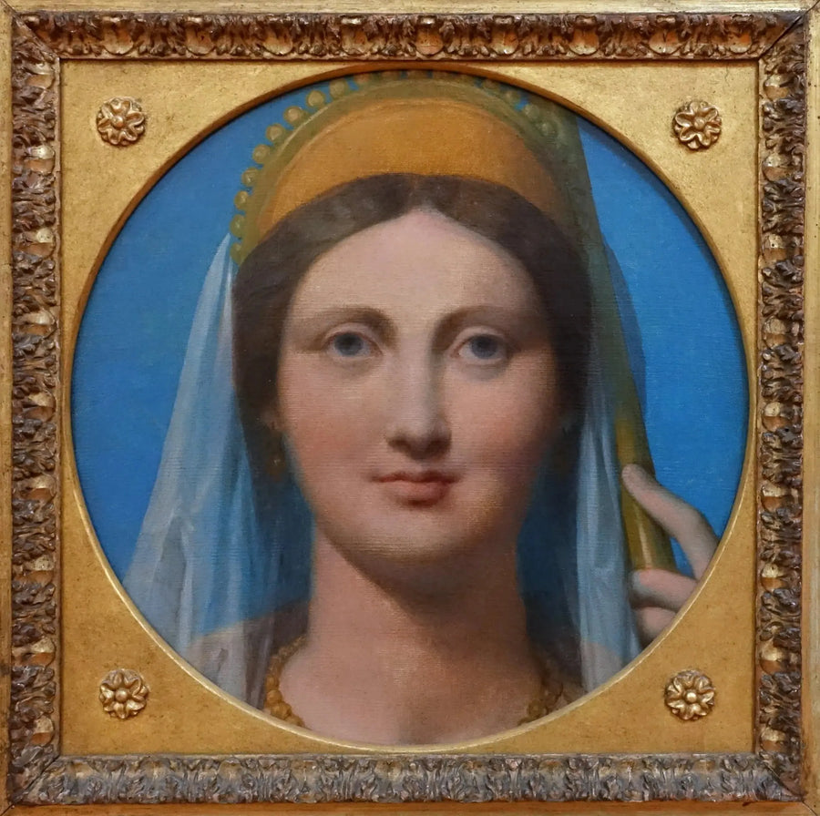 Porträtt av Madame Jacques Ignace Hittorf som Junon - Jean-Auguste-Dominique Ingres