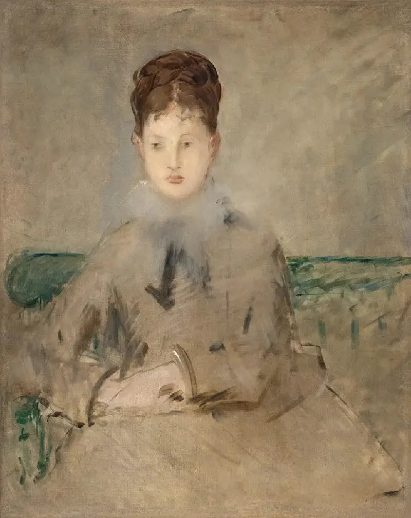Porträtt av Madame Jules Guillemet - Édouard Manet