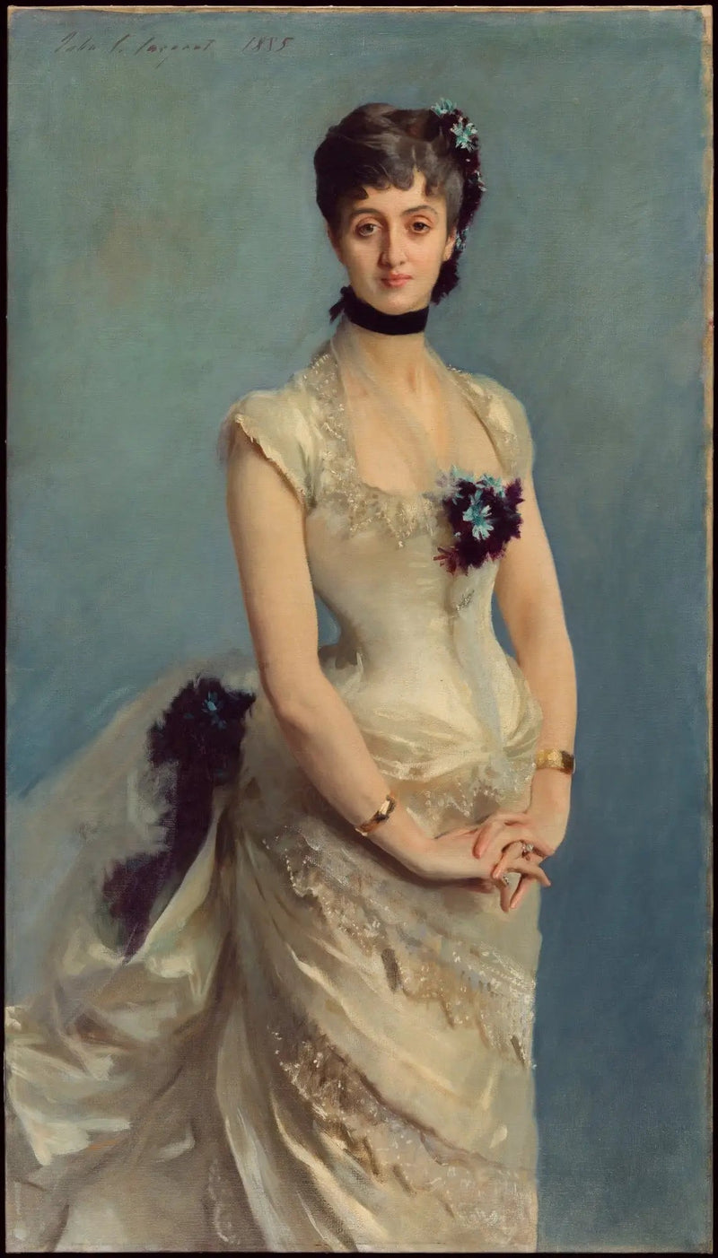 Porträtt av Madame Paul Poirson - John Singer Sargent