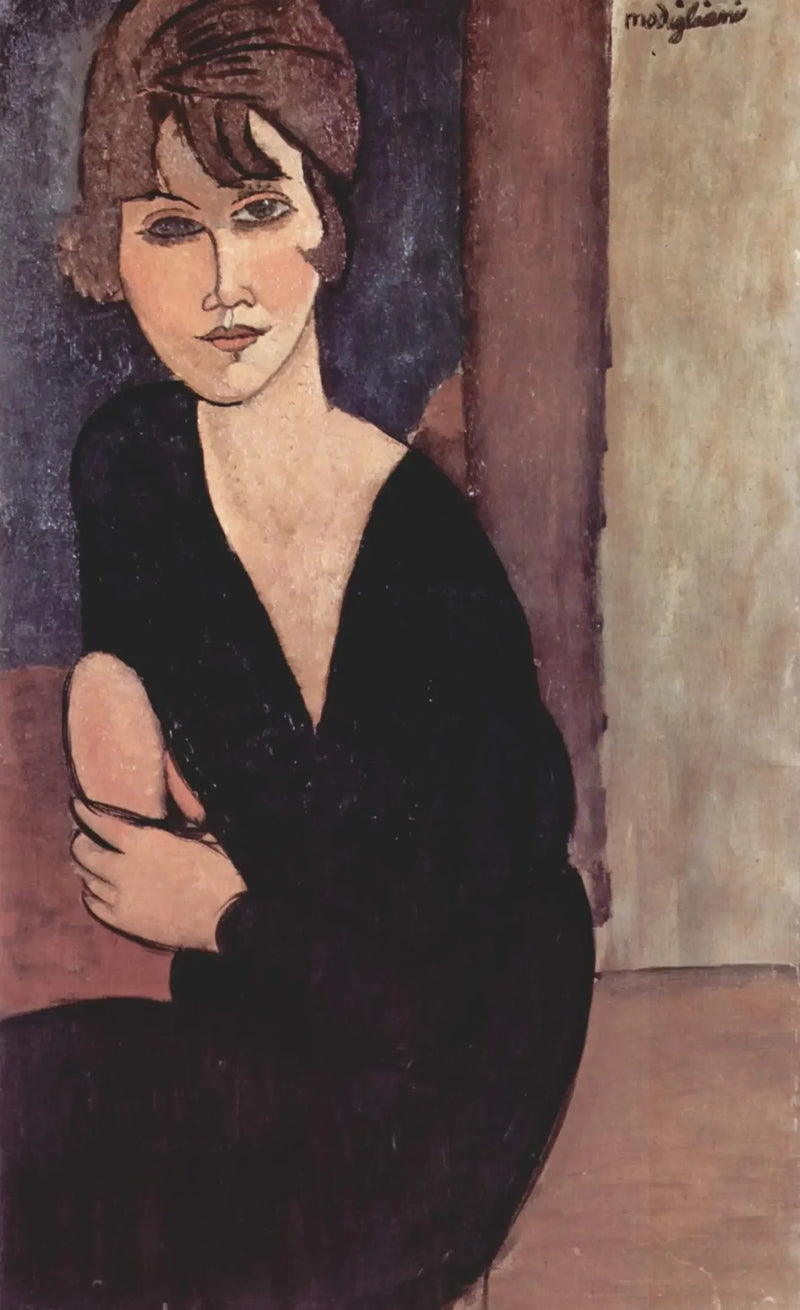 Porträtt av Madame Reynouard - Amedeo Modigliani