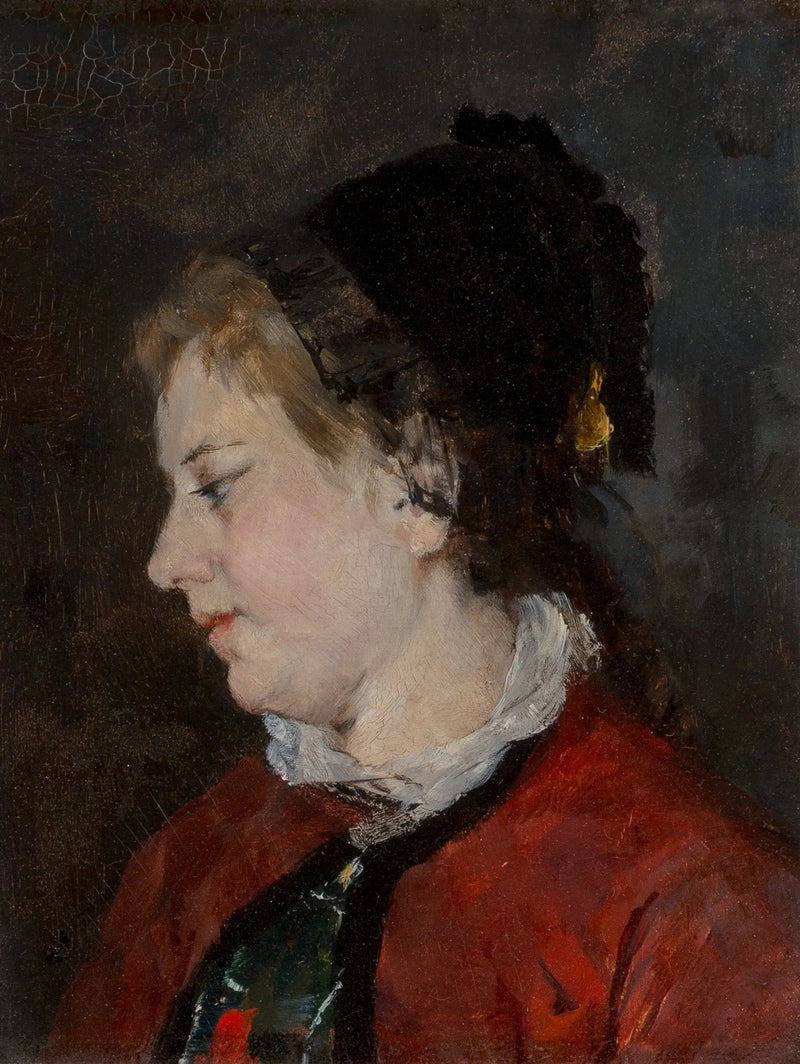 Porträtt av Madame Sisley - Mary Cassatt