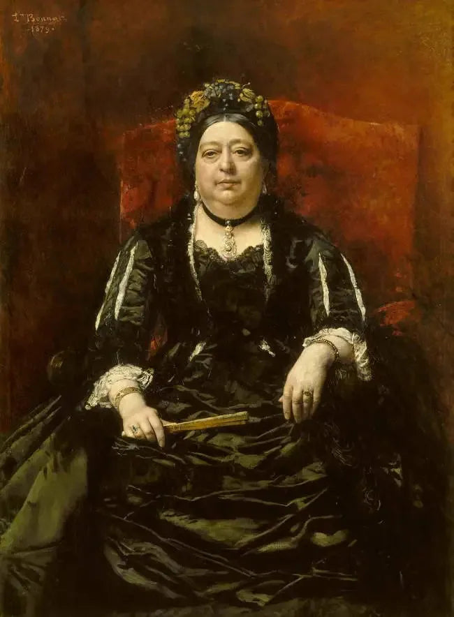 Porträtt av Madame Stern - Léon Bonnat