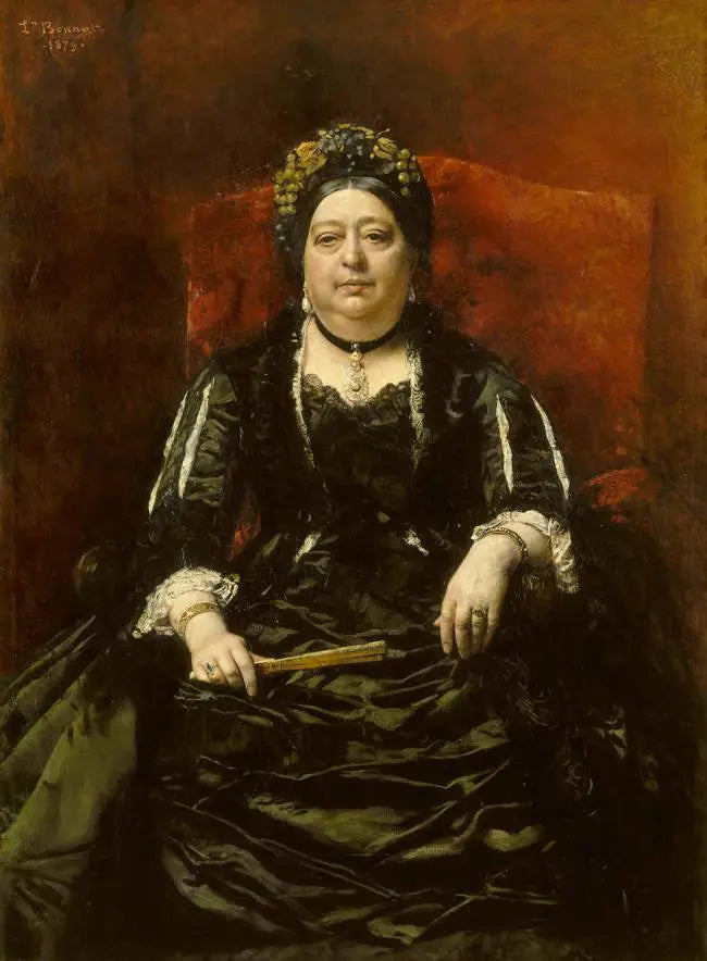 Porträtt av Madame Stern - Léon Bonnat
