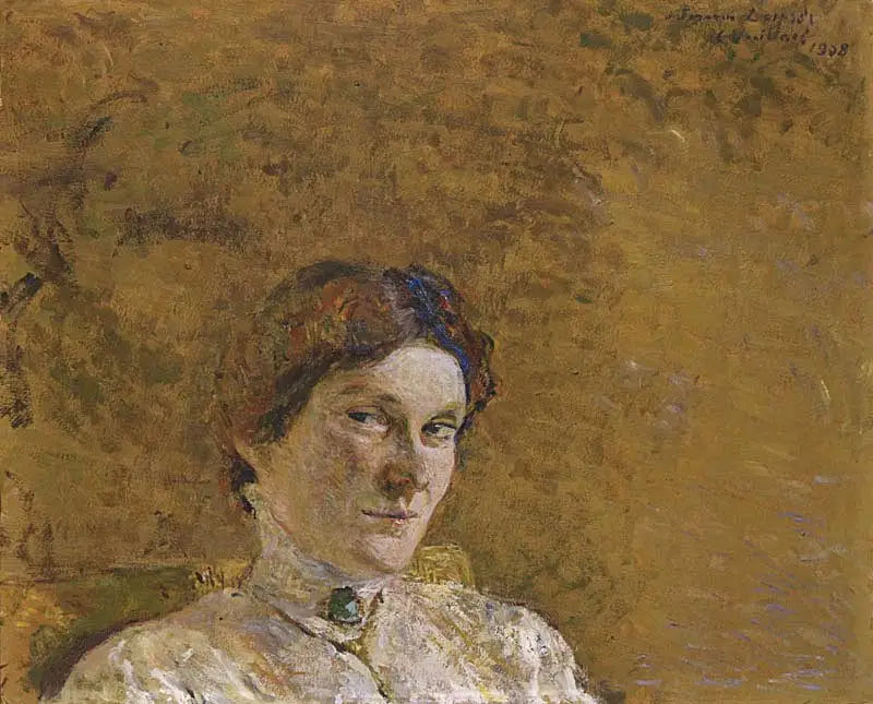 Porträtt av Madame Suzanne Desprès - Édouard Vuillard