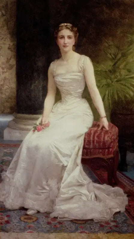 Porträtt av Madame Victor Olry Roederer - Bouguereau
