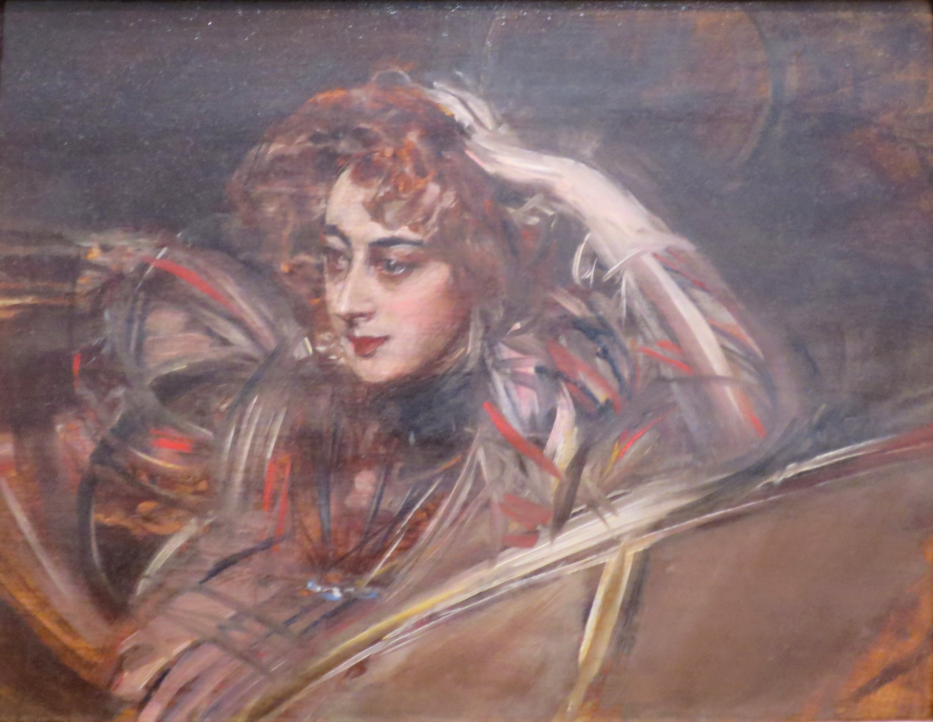 Portrait de Madame X - Giovanni Boldini image 1 reproduction d’œuvre d’art à l’huile
