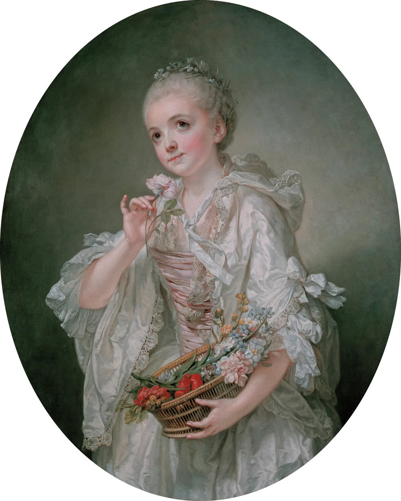 Porträtt av Madeleine Barberie de Courteilles - Jean-Baptiste Greuze