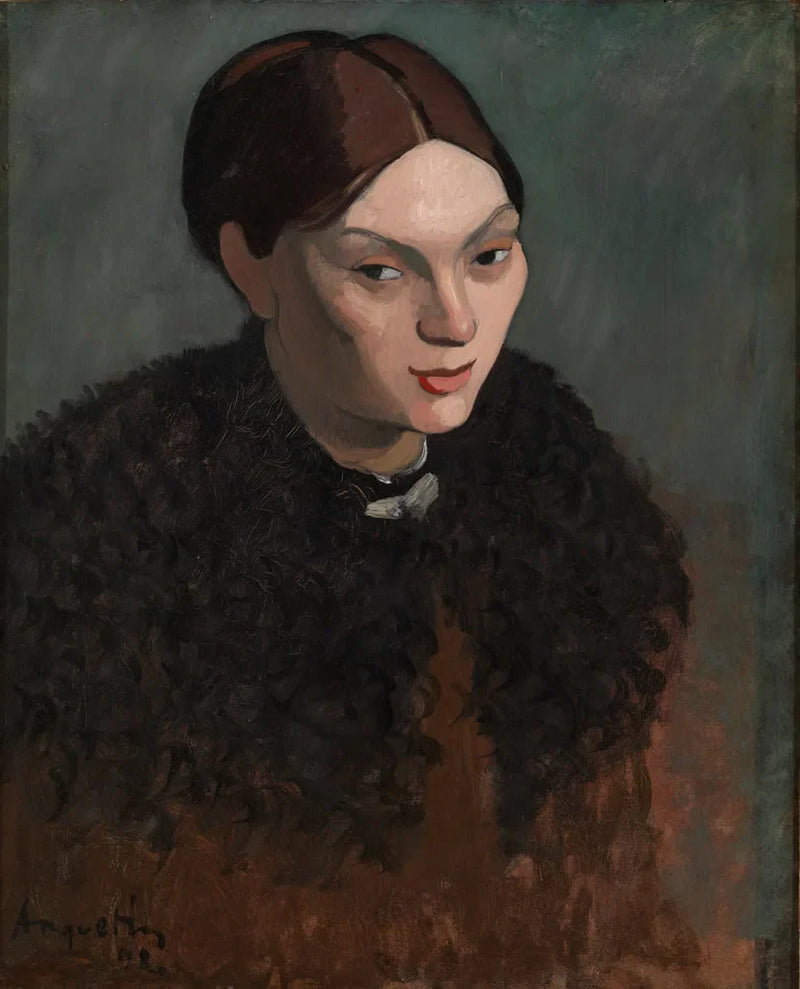 Porträtt av Madeleine Bernard - Louis Anquetin