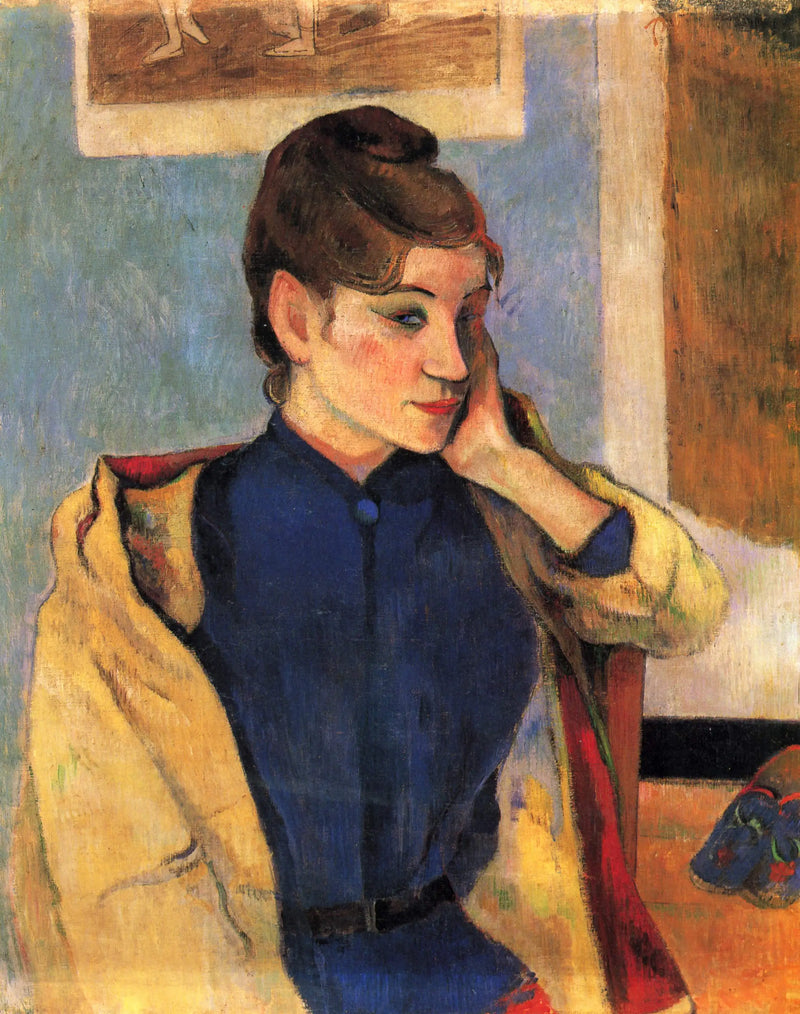 Porträtt av Madeleine Bernard - Paul Gauguin