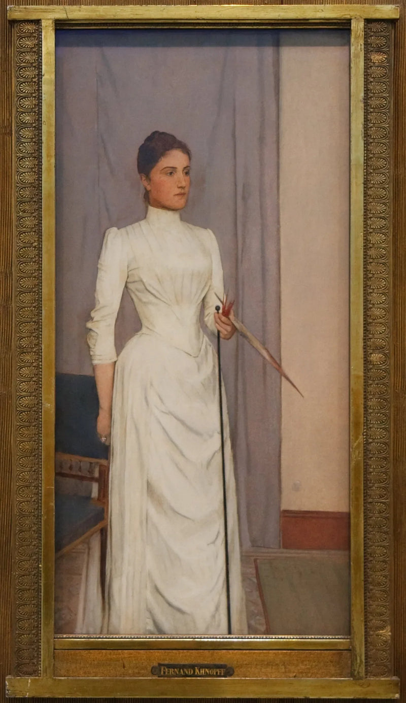 Porträtt av Madeleine Mabille - Fernand Khnopff