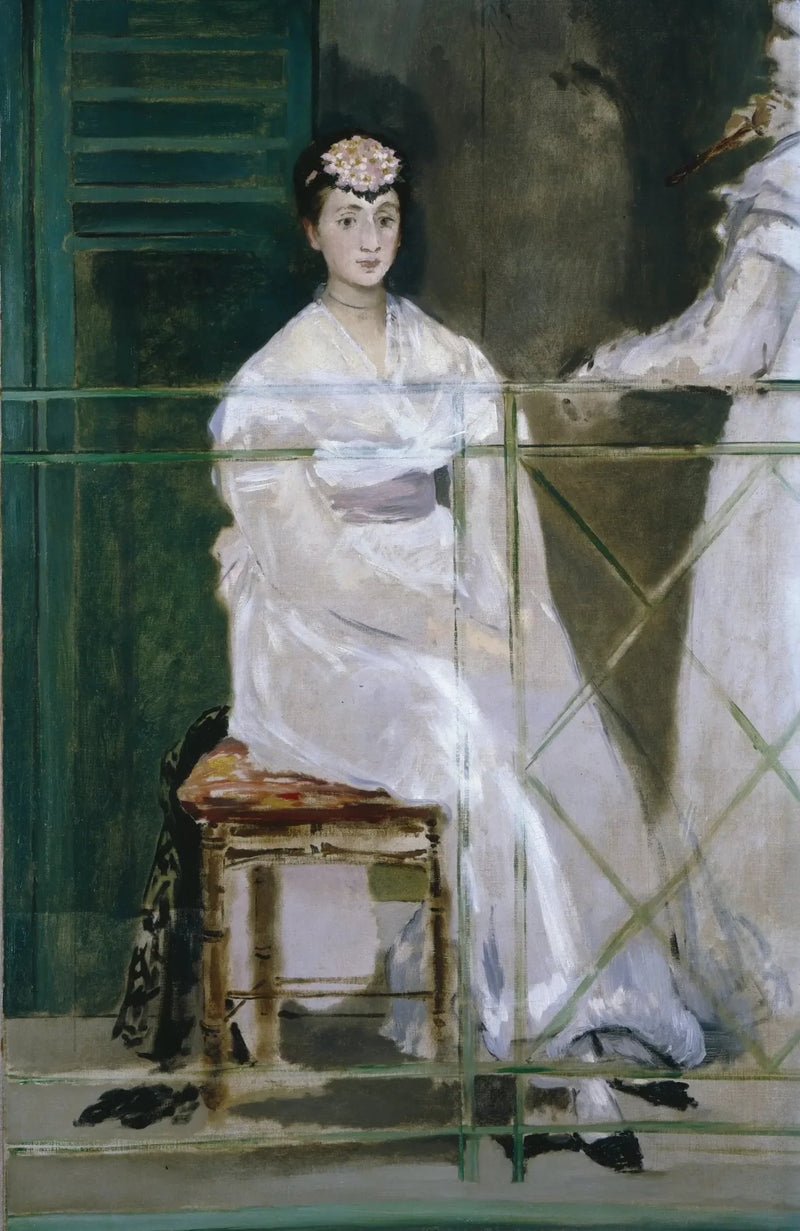 Porträtt av Mademoiselle Claus - Édouard Manet