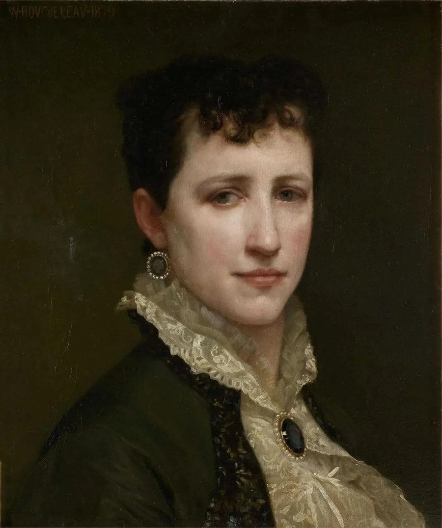 Porträtt av Mademoiselle Elizabeth Gardner - Bouguereau