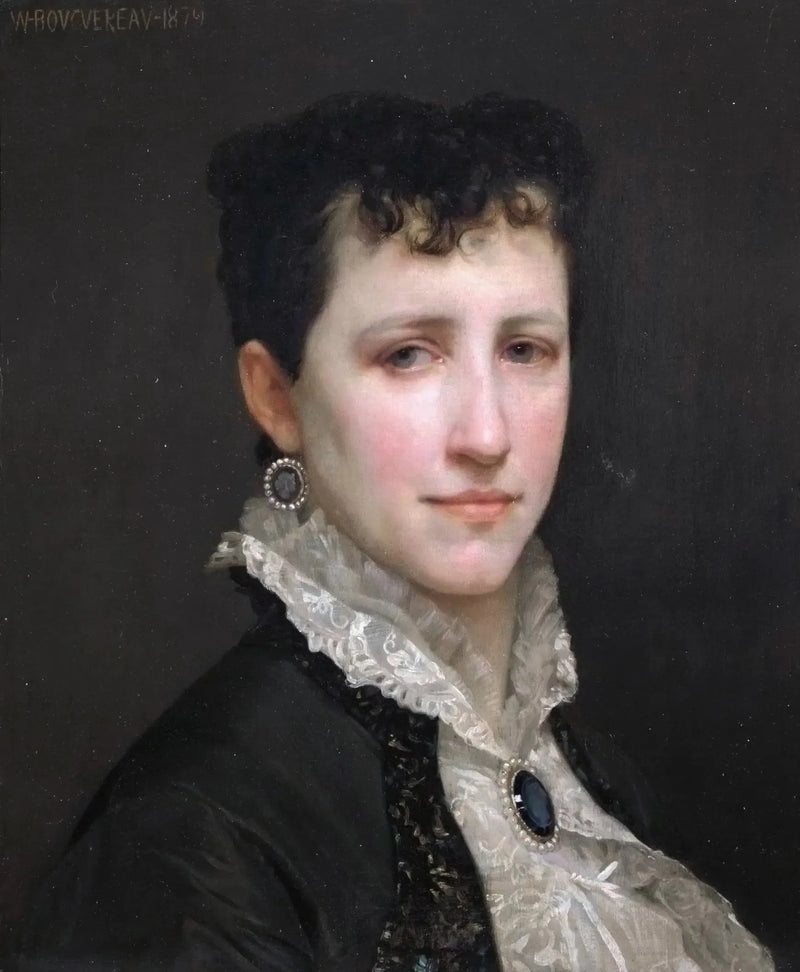 Porträtt av Mademoiselle Elizabeth Gardner - Bouguereau