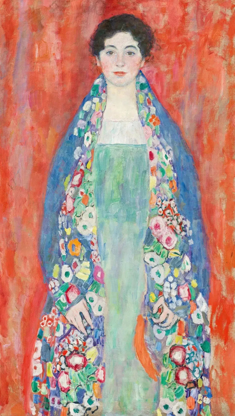 Porträtt av Mademoiselle Lieser - Gustav Klimt