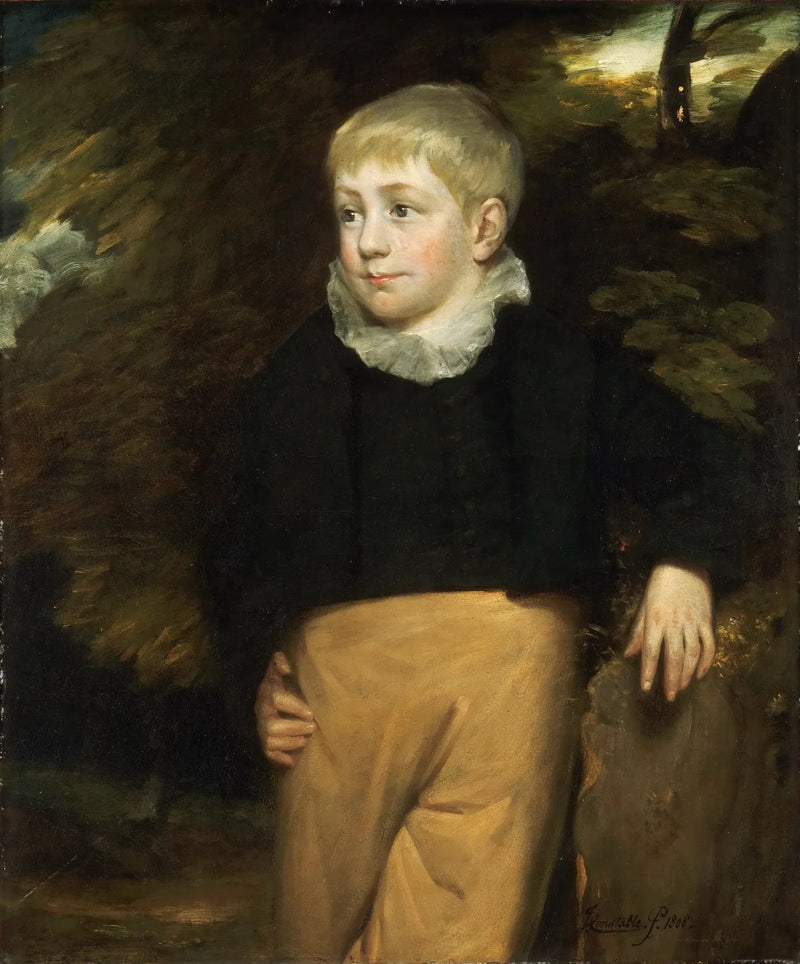 Porträtt av Mästare Crosby - John Constable
