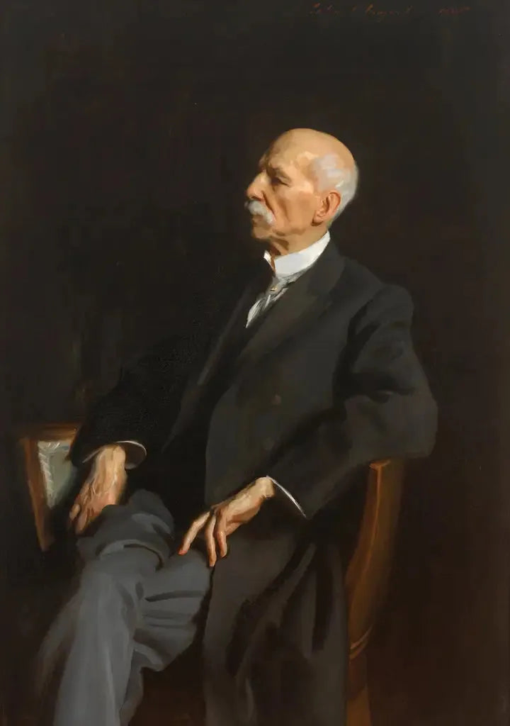 Porträtt av Manuel García - John Singer Sargent