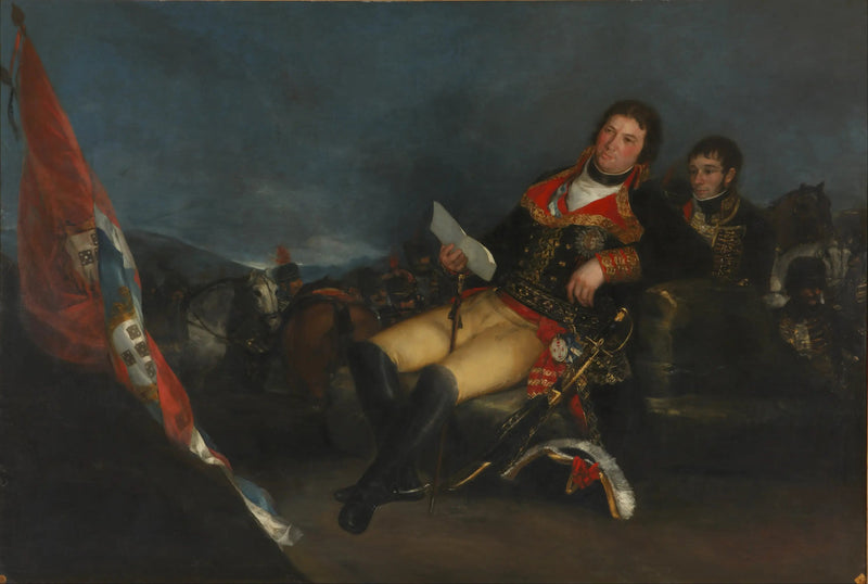 Porträtt av Manuel Godoy - Francisco de Goya