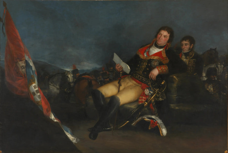 Porträtt av Manuel Godoy - Francisco de Goya