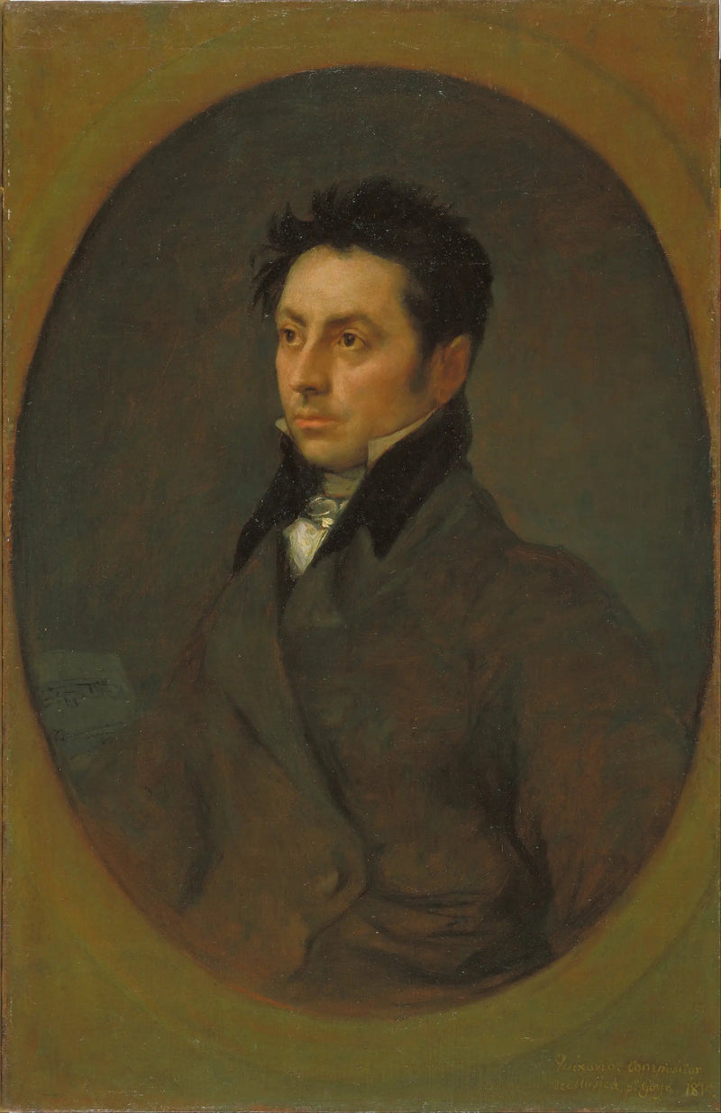 Porträtt av Manuel Quijano - Francisco de Goya