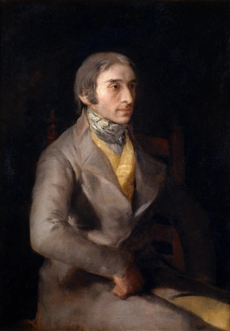 Porträtt av Manuel Silvela - Francisco de Goya