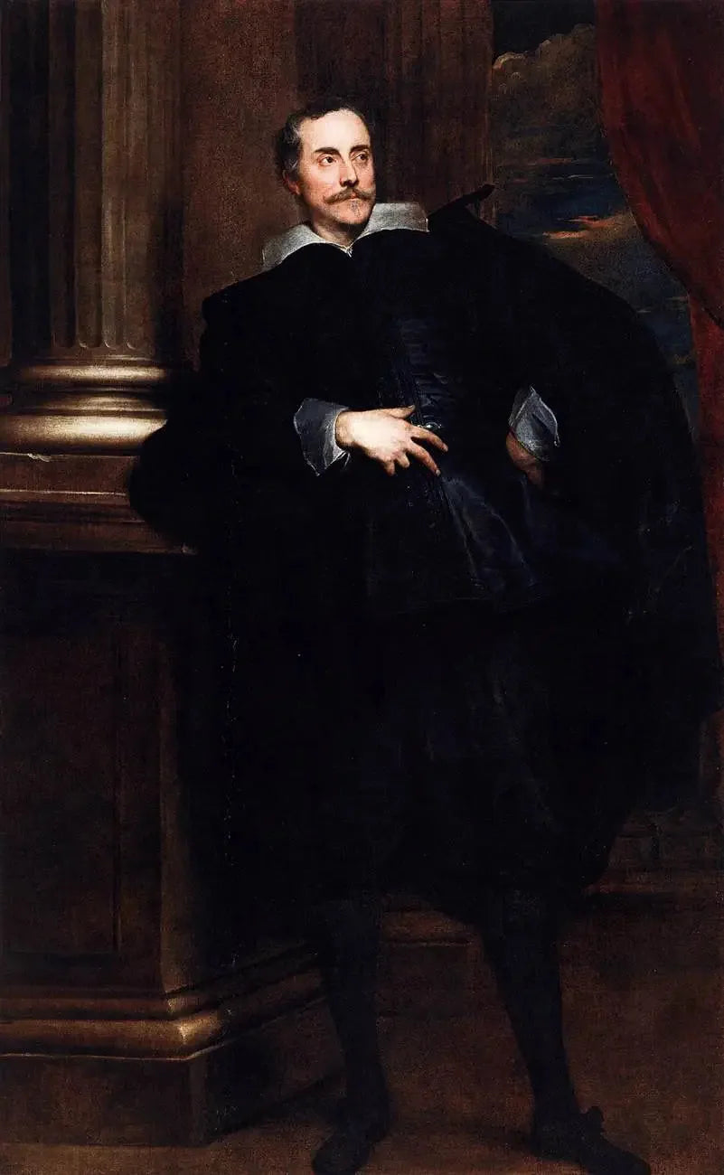 Porträtt av Marcello Durazzo - Antoine van Dyck