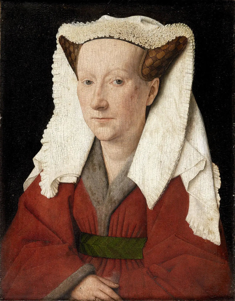 Porträtt av Margareta van Eyck - Jan van Eyck