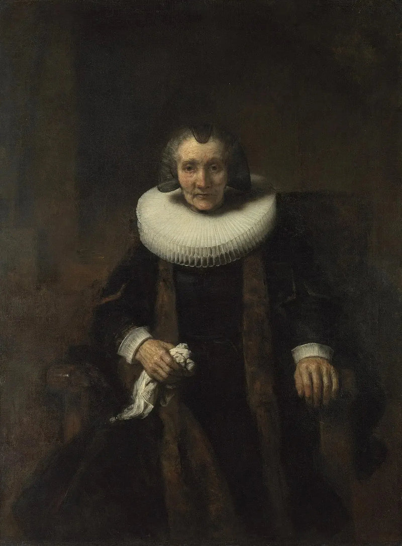 Porträtt av Margaretha de Geer - Rembrandt