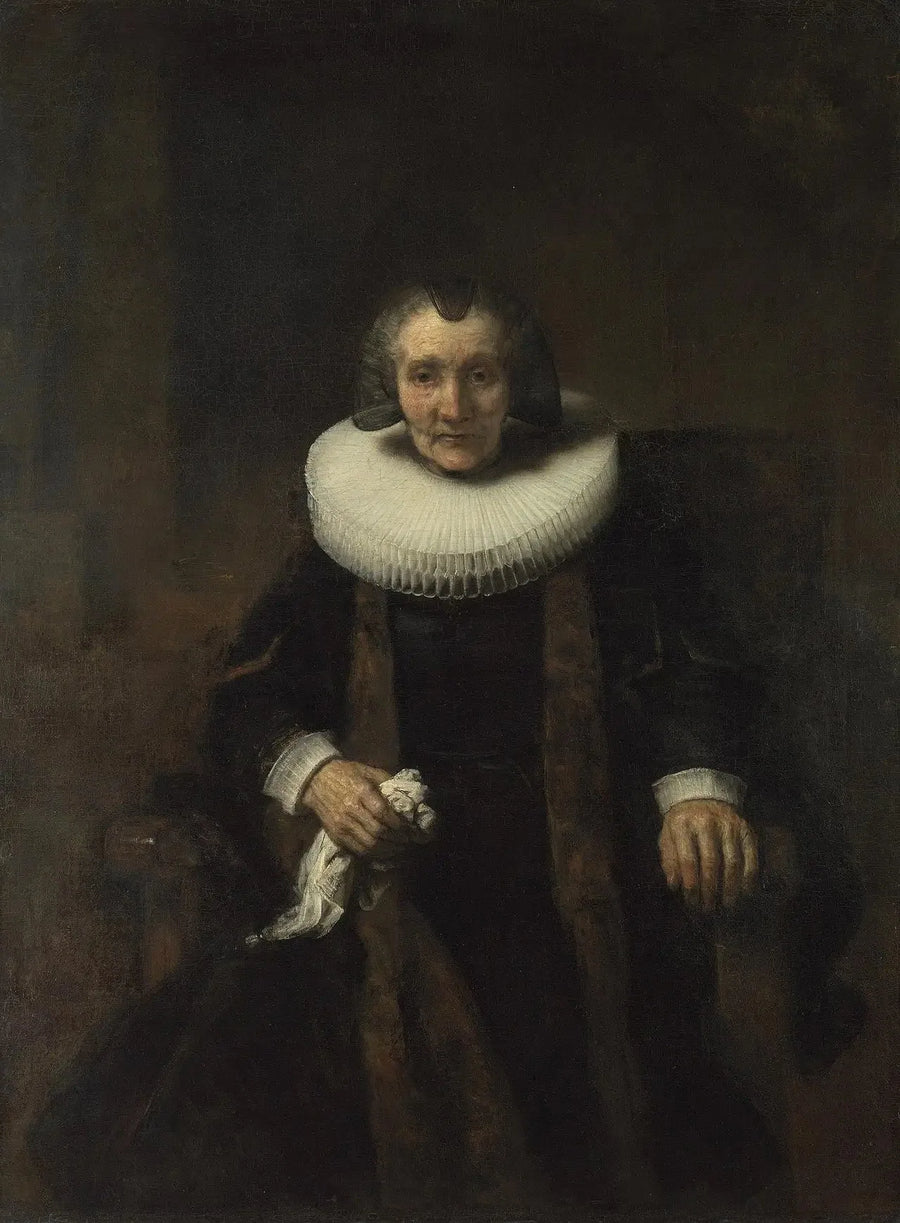 Porträtt av Margaretha de Geer - Rembrandt