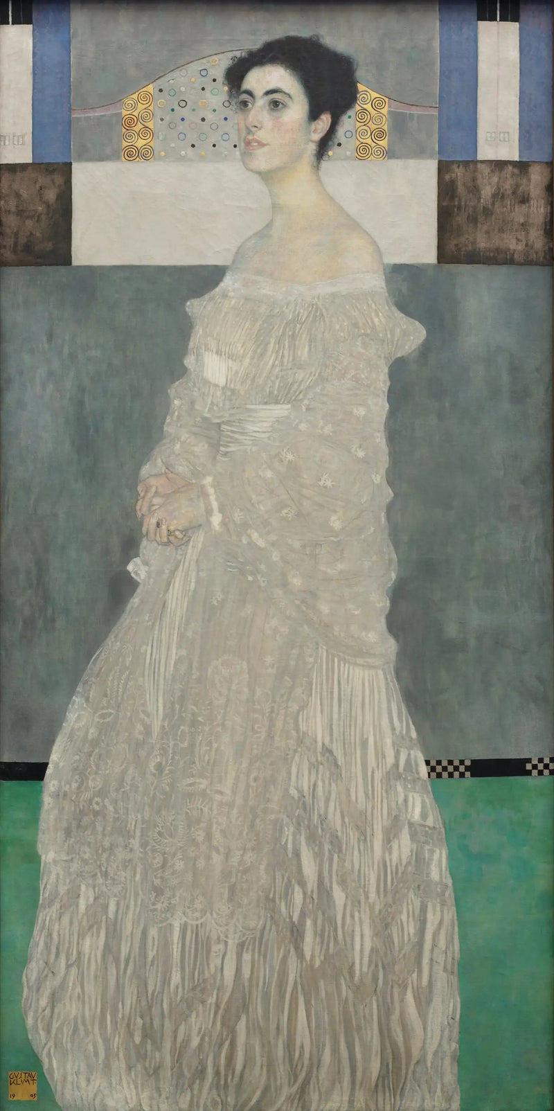 Porträtt av Margarethe Stonborough-Wittgenstein - Gustav Klimt