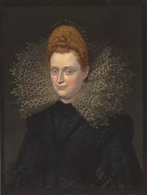 Porträtt av Margherita Gonzaga d'Este - Peter Paul Rubens