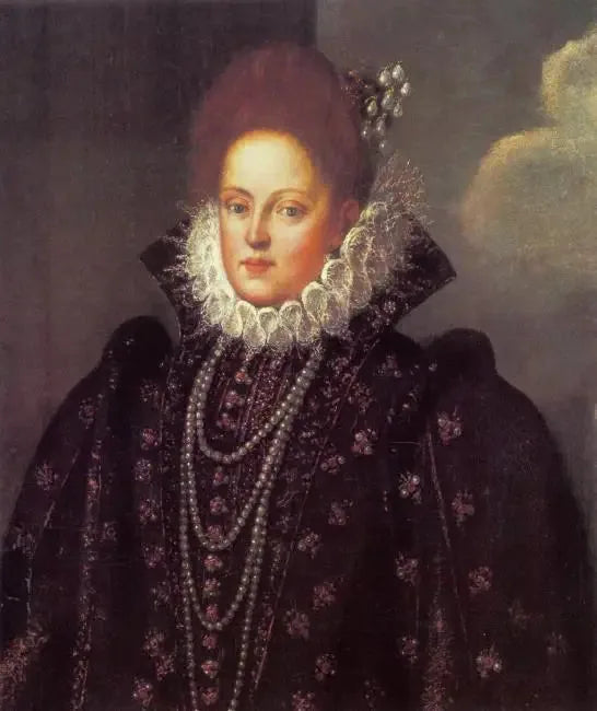 Porträtt av Margherita Gonzaga - Peter Paul Rubens
