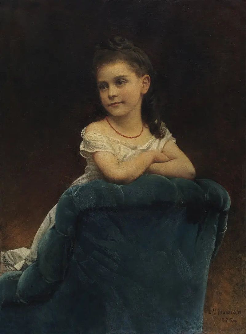 Porträtt av Marguerite Franchetti - Léon Bonnat