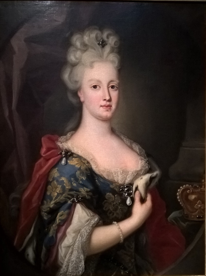Porträtt av Maria Anna av Österrike - Pompeo Batoni
