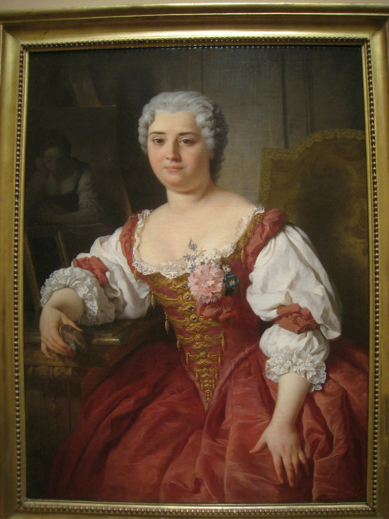 Porträtt av Maria Felice Tibaldi - Pierre Subleyras