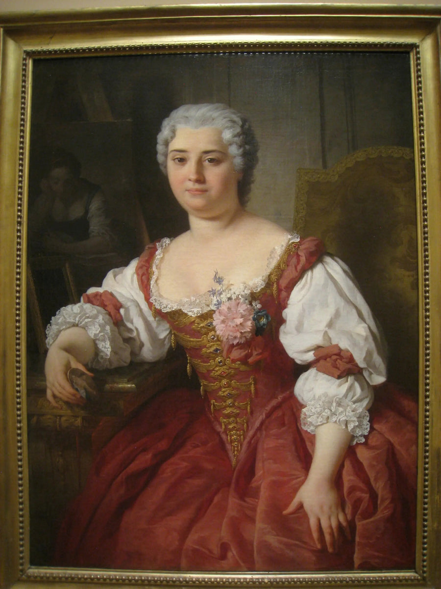 Porträtt av Maria Felice Tibaldi - Pierre Subleyras