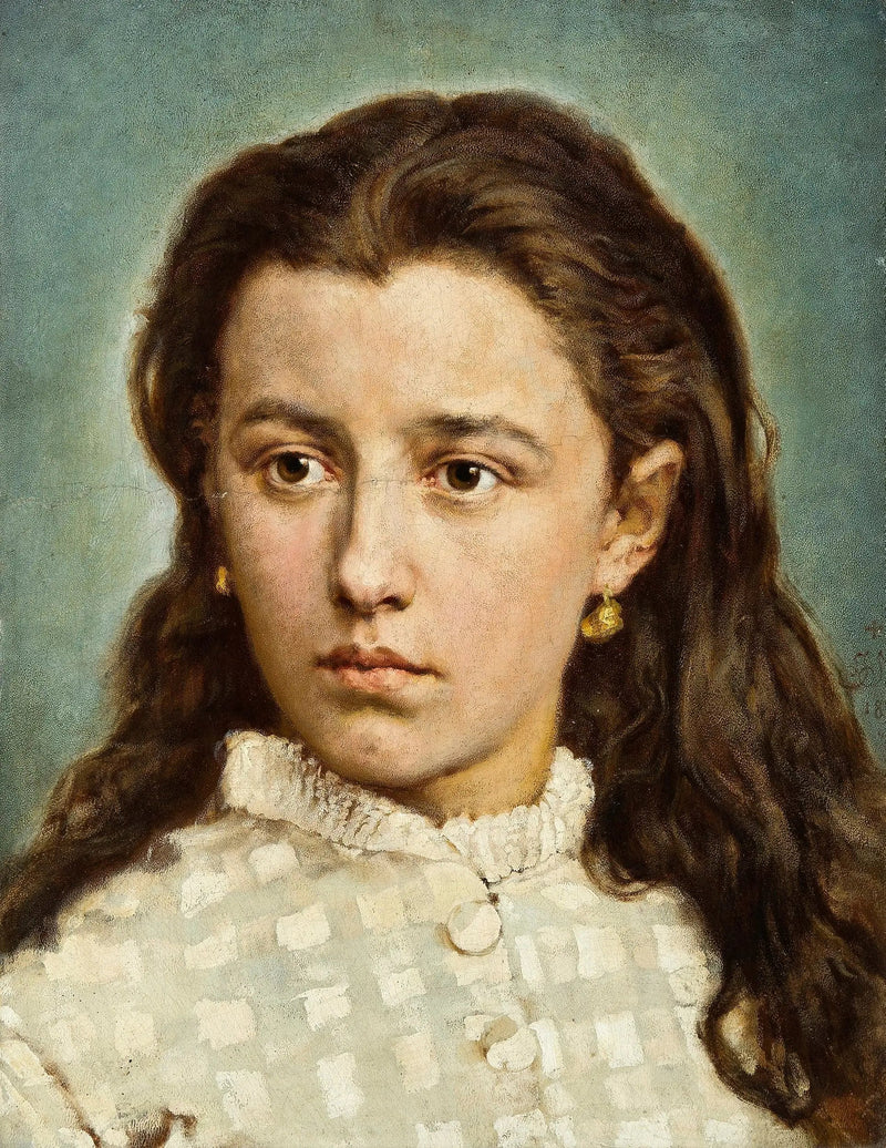 Porträtt av Maria Levittoux - Jan Matejko