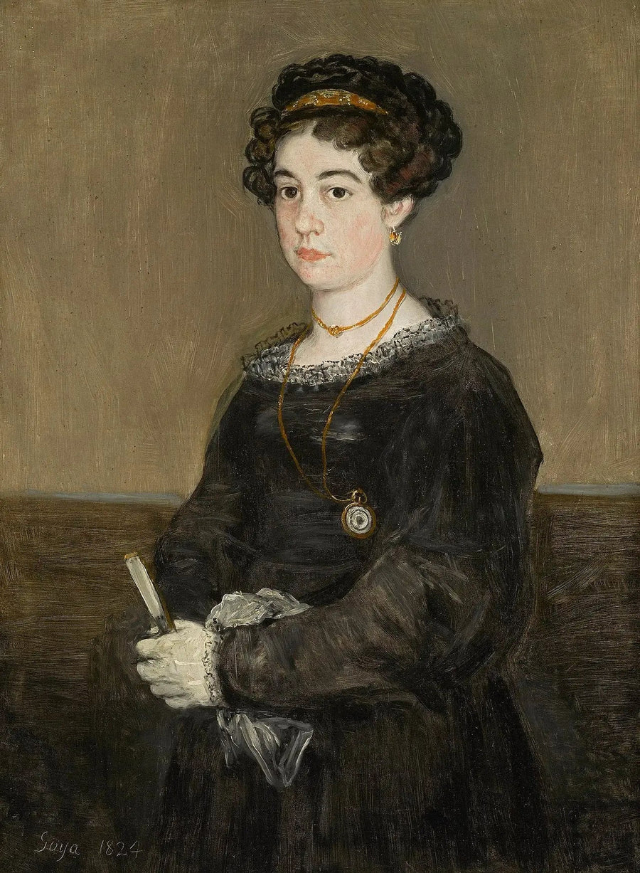 Porträtt av María Martínez de Puga - Francisco de Goya