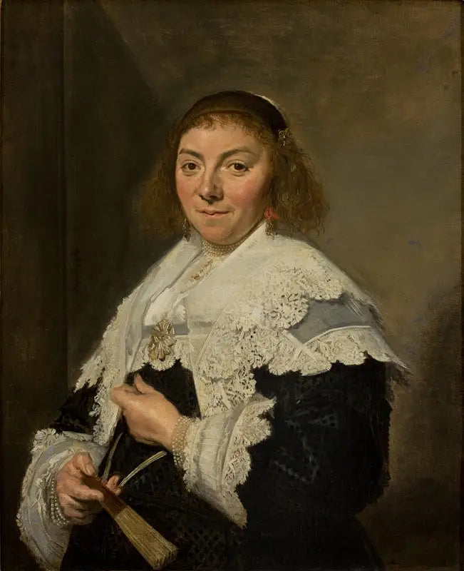 Porträtt av Maria Pietersdr Olycan - Frans Hals