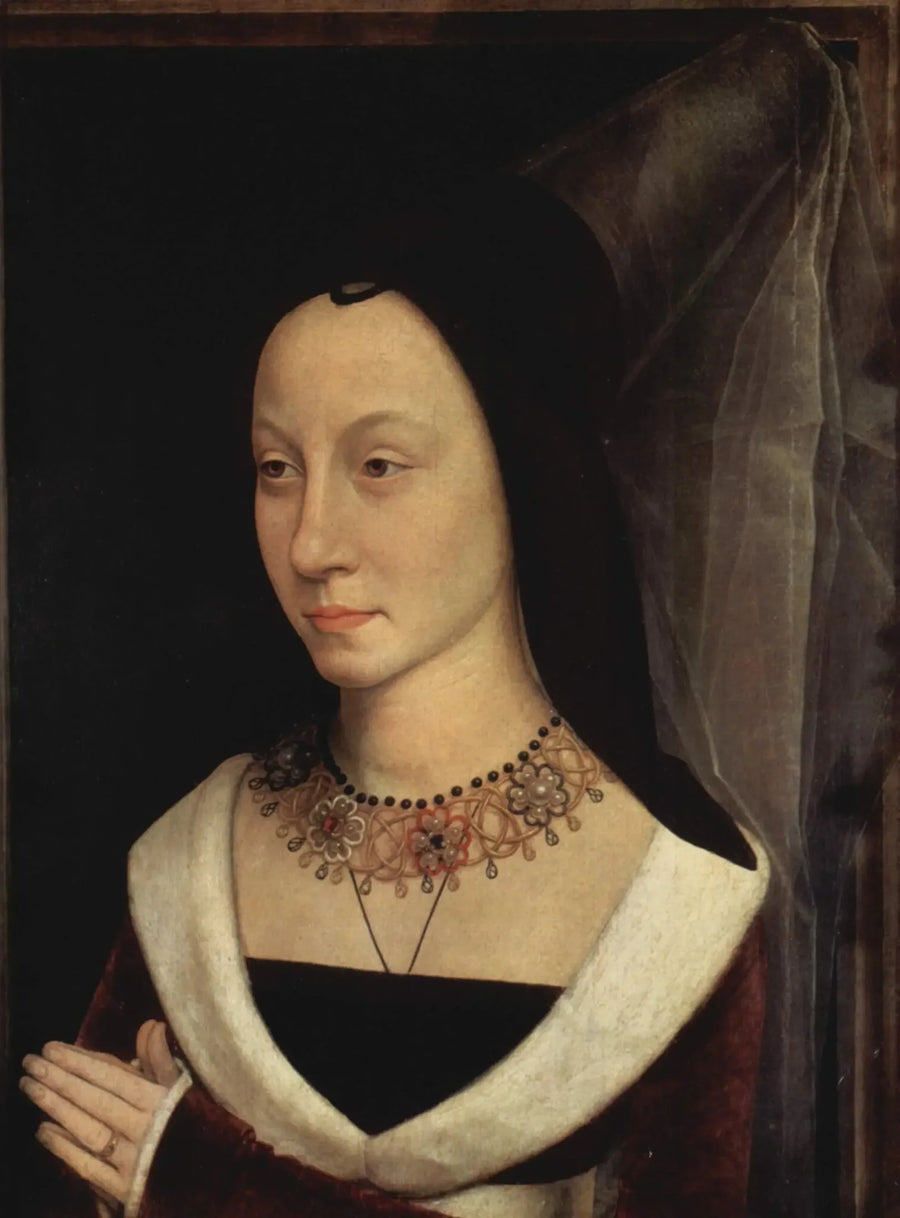 Porträtt av Maria Portinari - Hans Memling