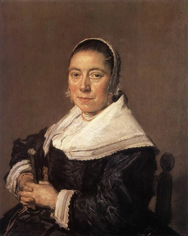 Porträtt av Maria Vernatti - Frans Hals